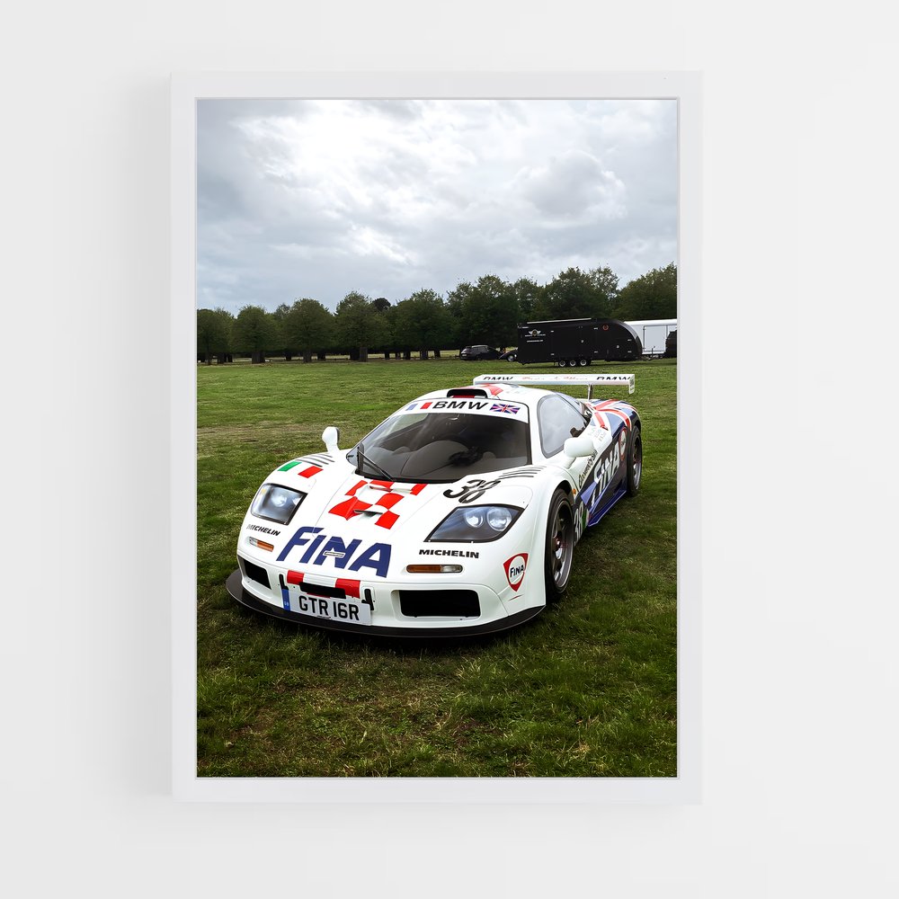 Poster F gtr magnifique – affiche Mclaren (vue 3)